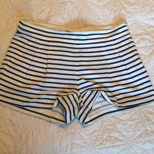 J Crew Striped Shorts